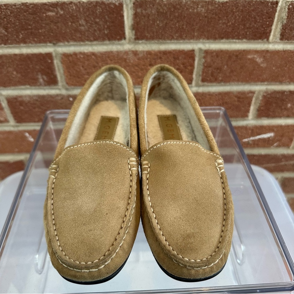 M. Gemi Moccasin Felize Suede Size‎ 35.5 / 5 Tan - Picture 4 of 11